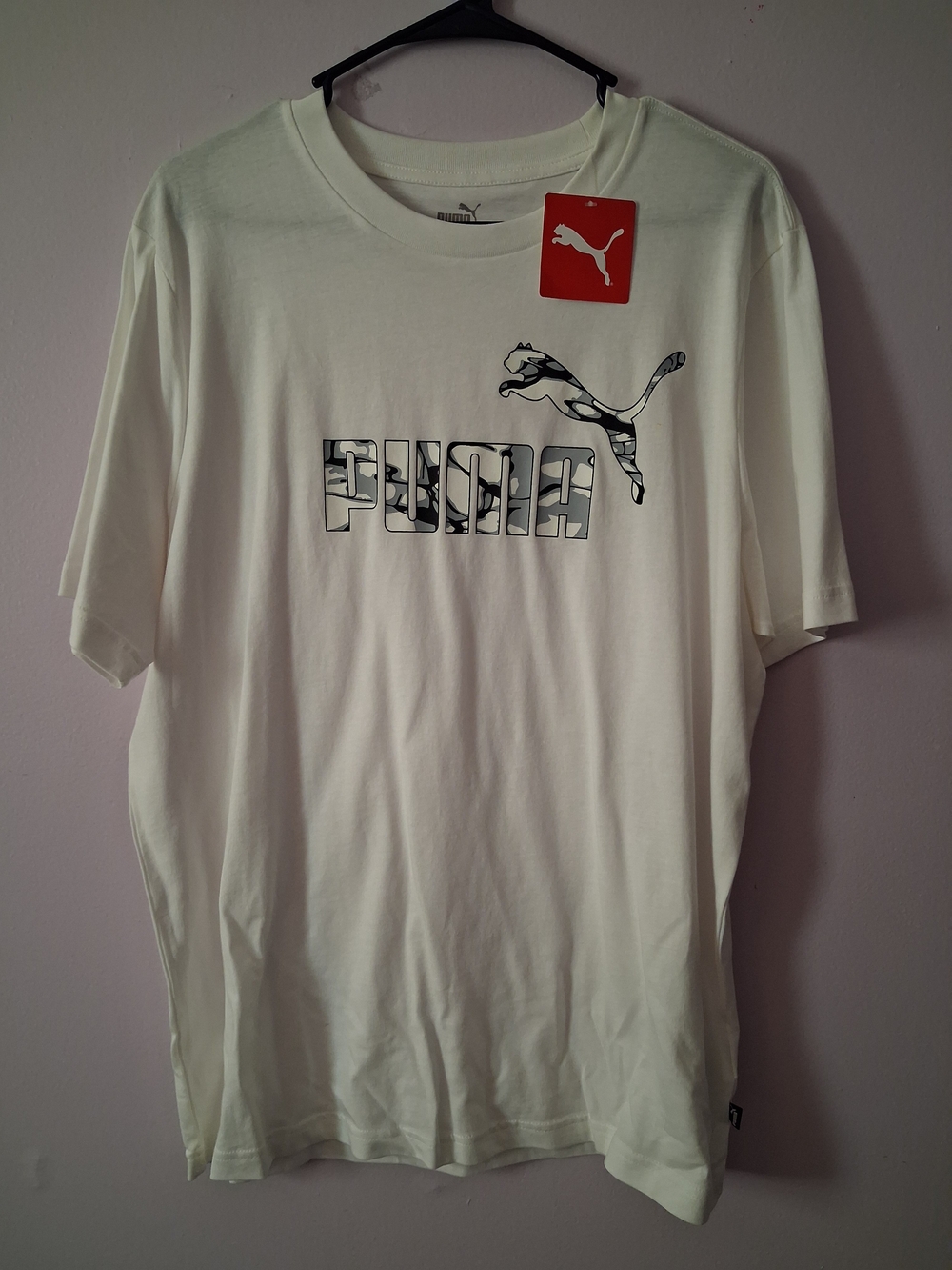 Puma Summer Splash Graphic Tee NWT in White